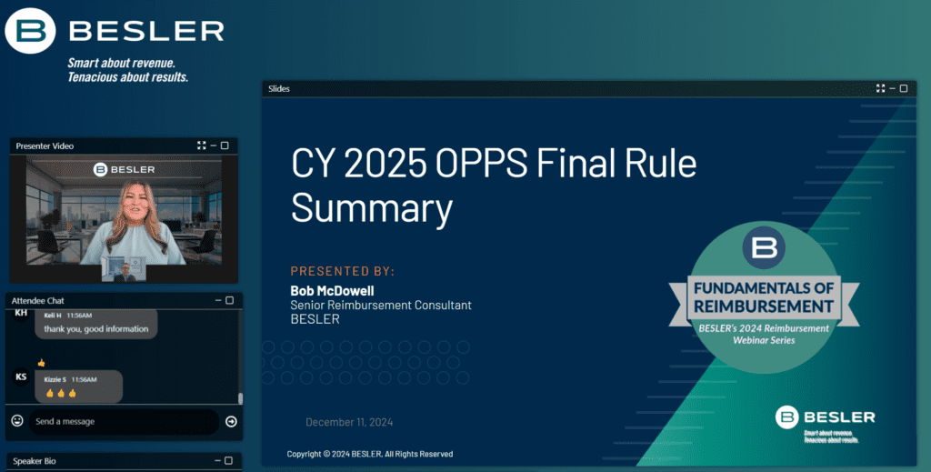 CY2025 OPPS Final Rule Summary